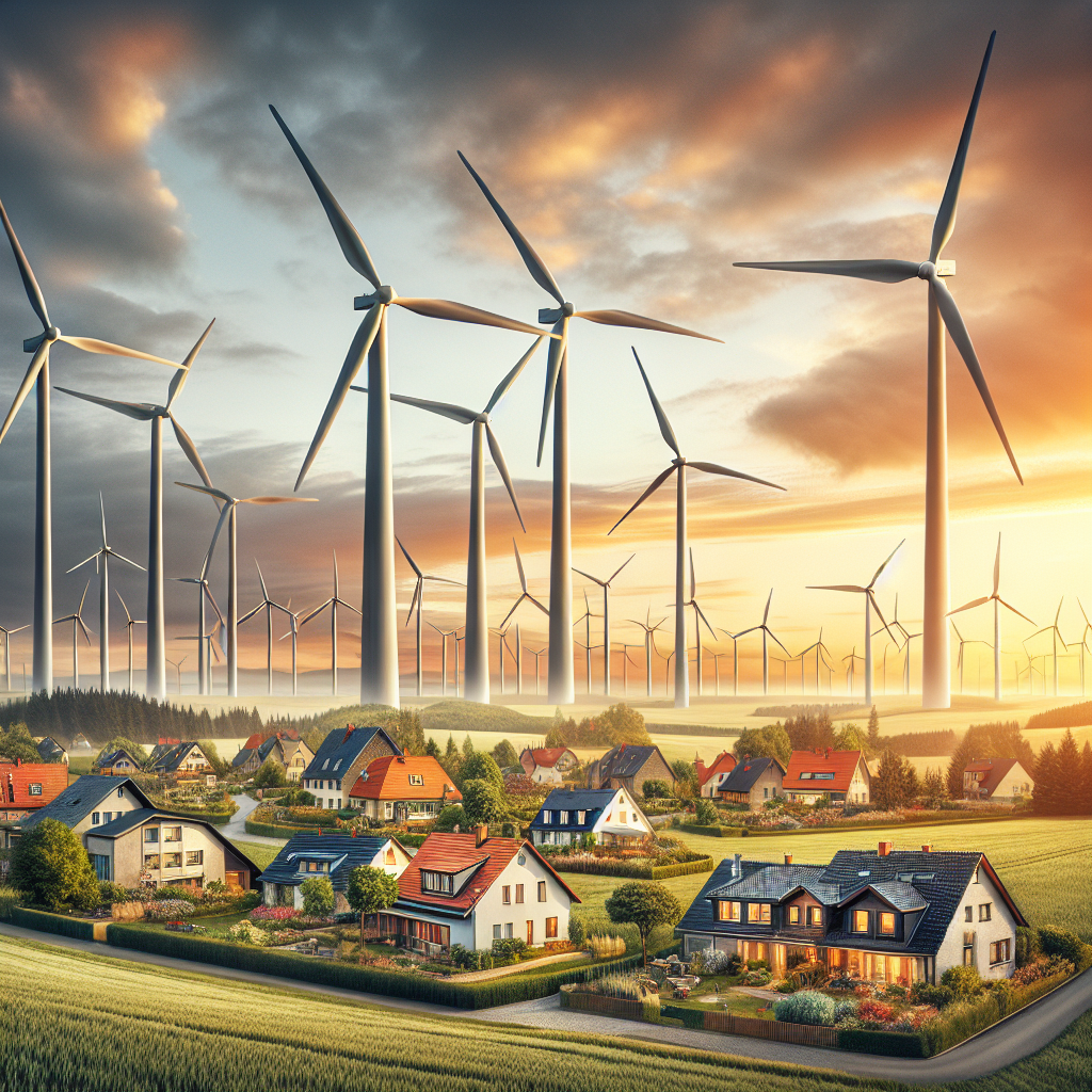 Einfluss von Windkraftanlagen auf Immobilienwerte